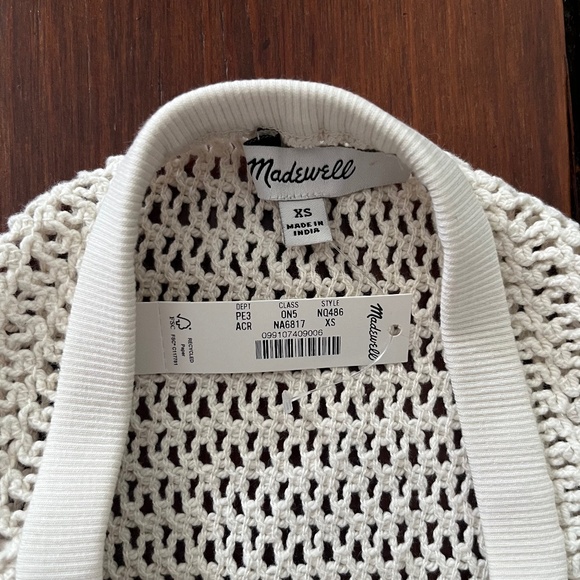 Madewell | Crochet Cover-Up Mini Skirt - Picture 4 of 9